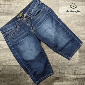 Lucky Brand Bridgitte Bermuda Denim Shorts Size 6